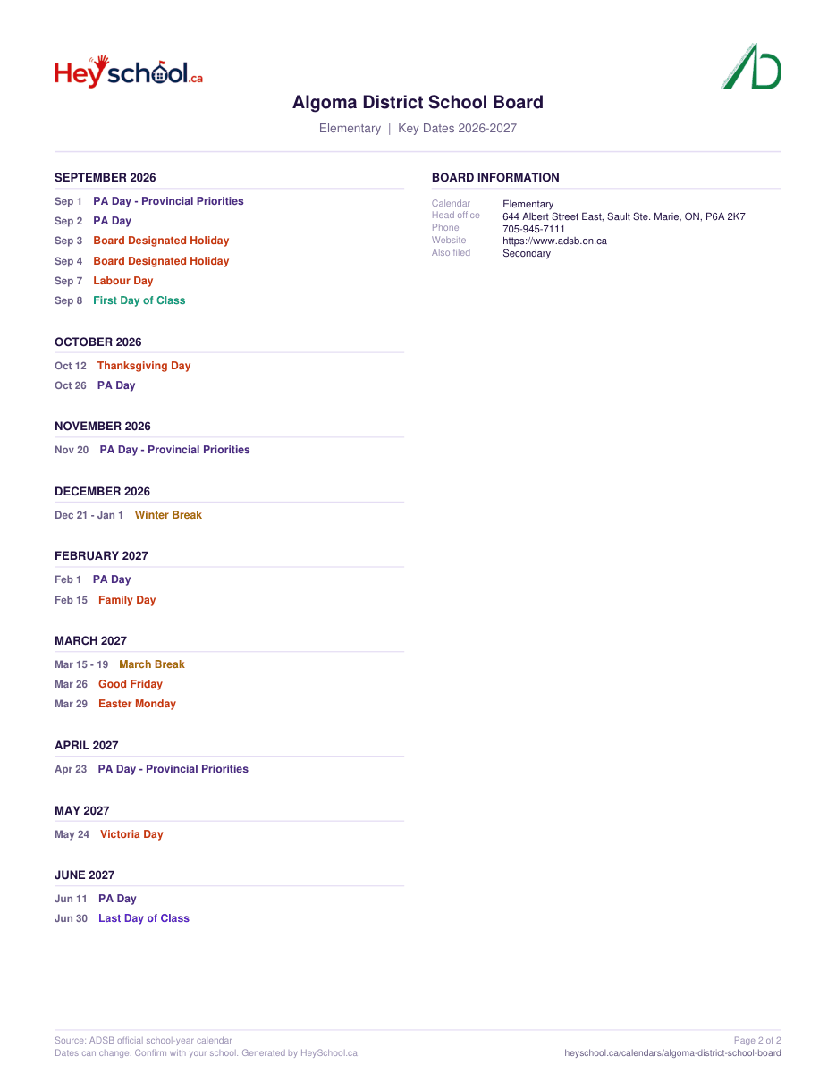 Elementary - page 2