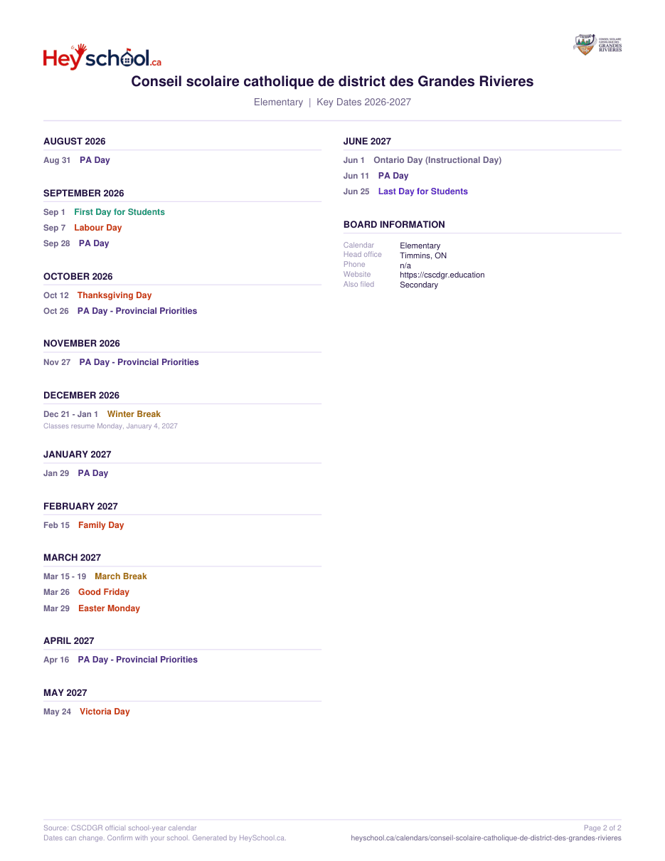 Elementary - page 2