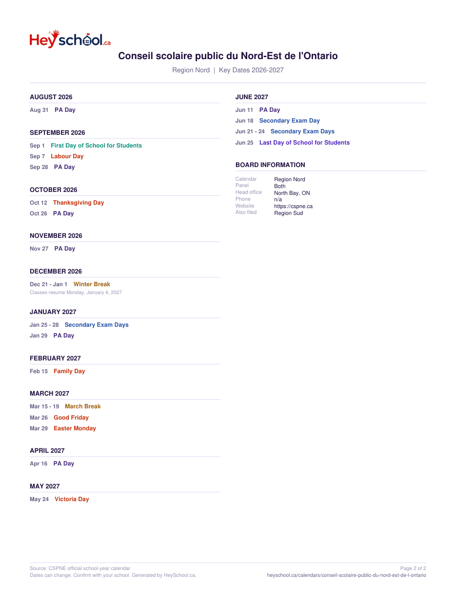 Region Nord - page 2