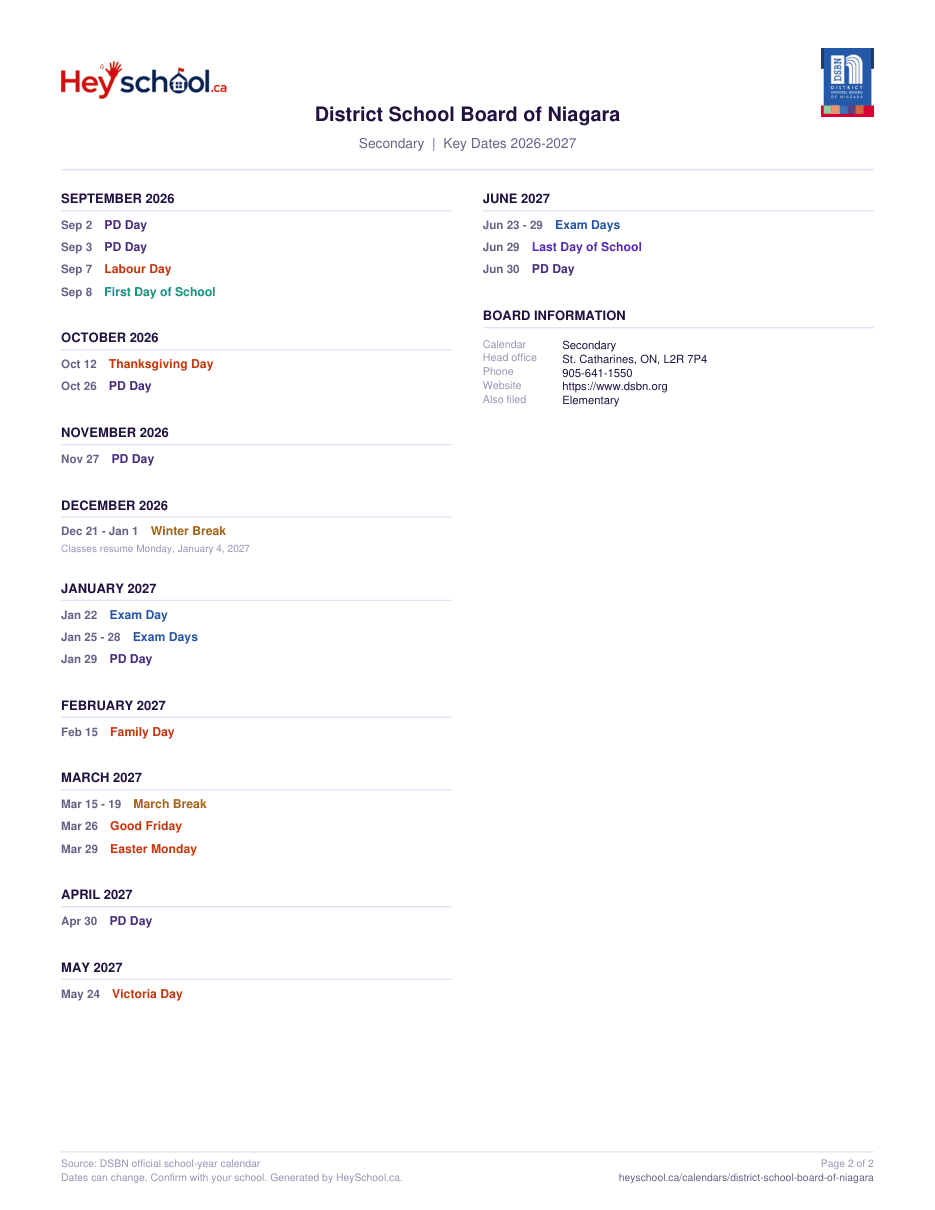 Secondary - page 2