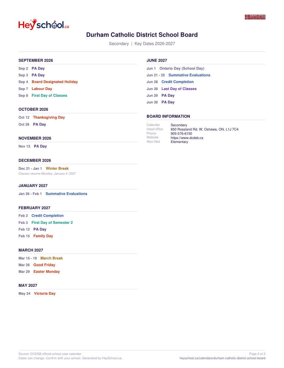 Secondary - page 2