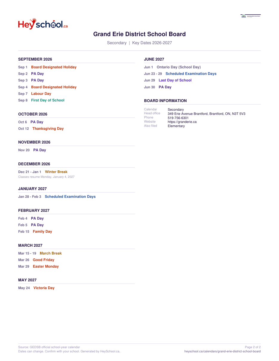 Secondary - page 2