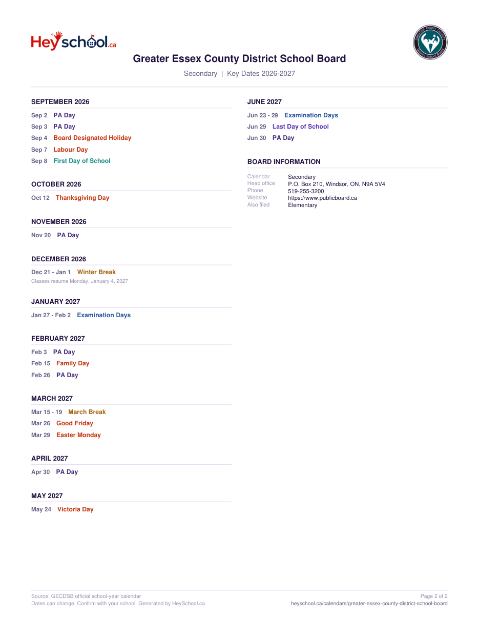 Secondary - page 2