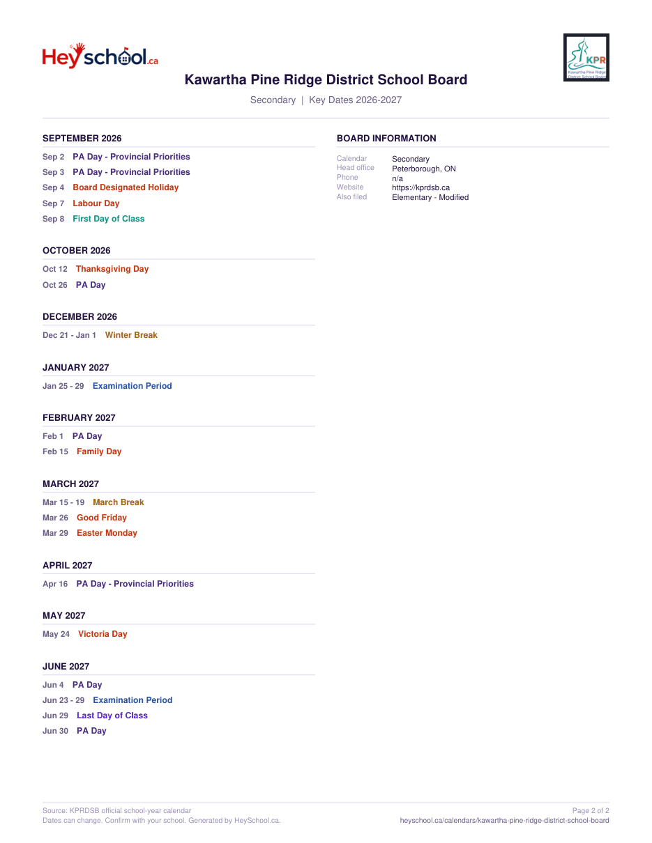 Secondary - page 2