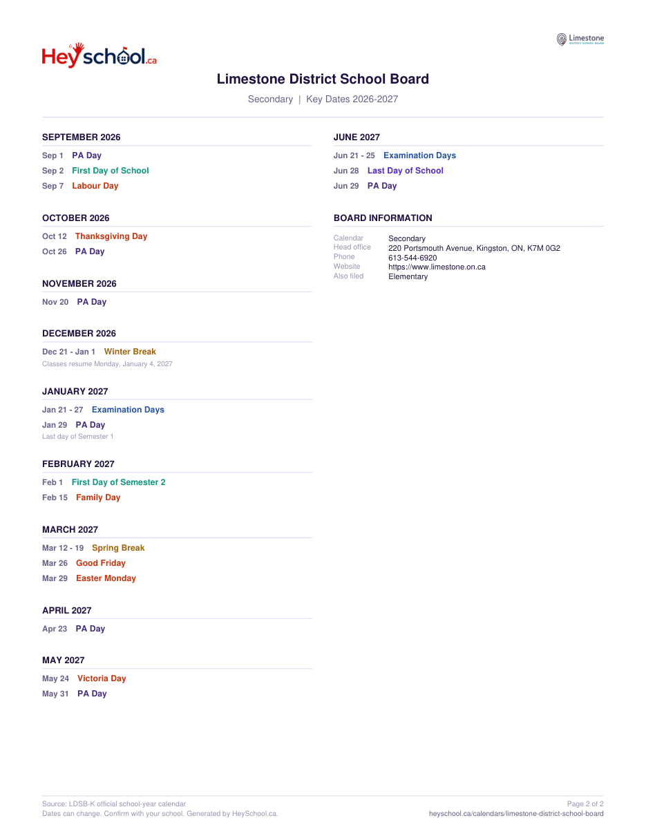 Secondary - page 2