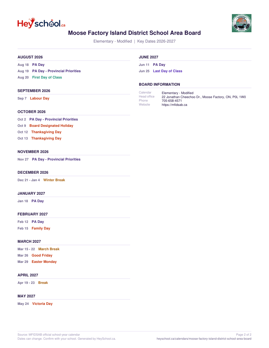 Elementary - Modified - page 2