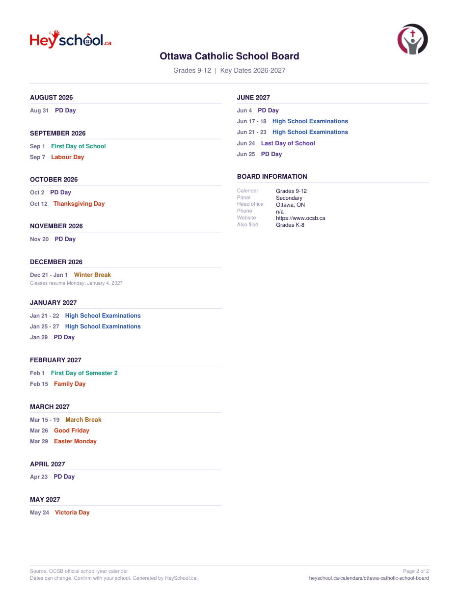 Grades 9-12 - page 2