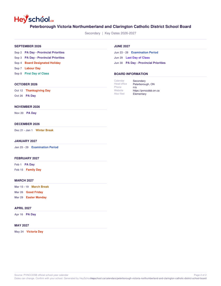 Secondary - page 2