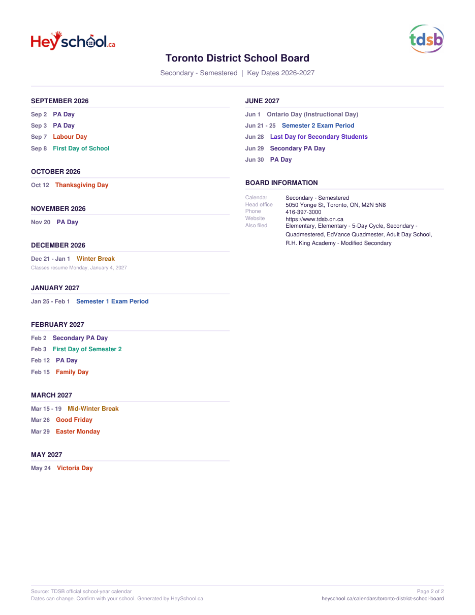 Secondary - Semestered - page 2