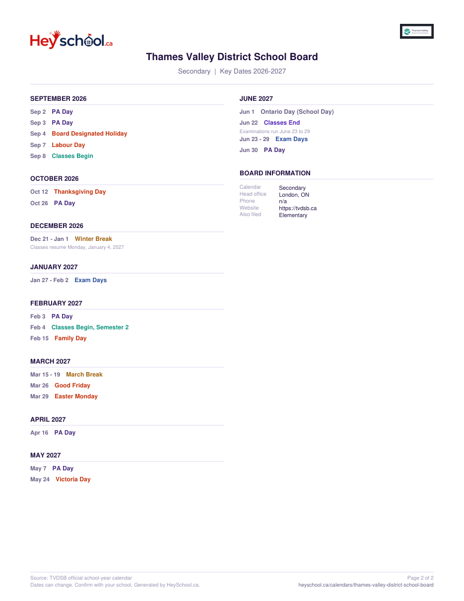 Secondary - page 2