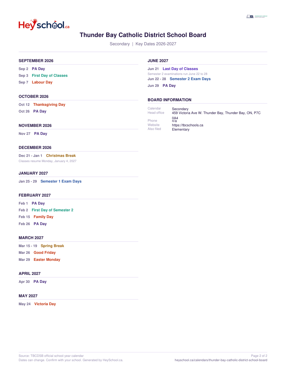 Secondary - page 2