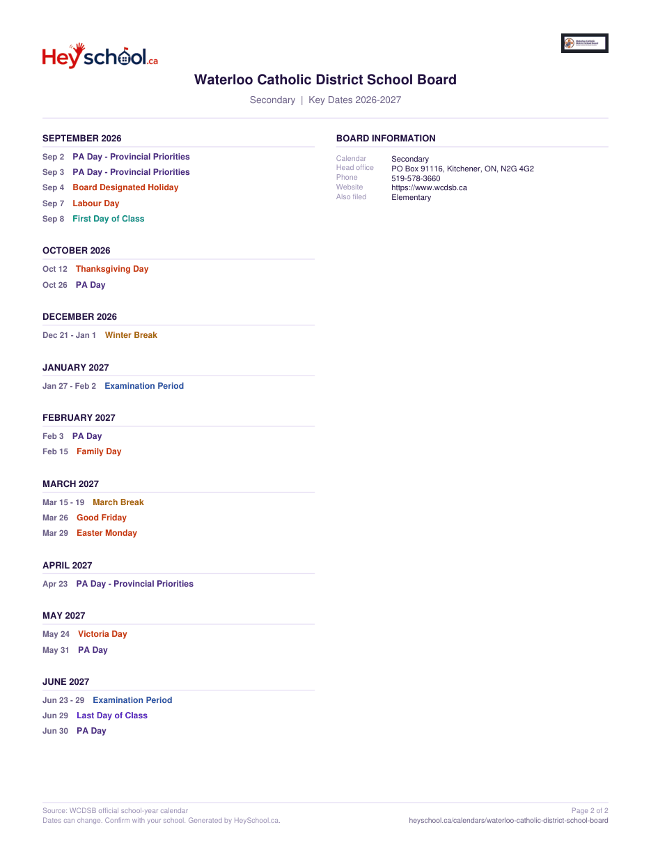 Secondary - page 2