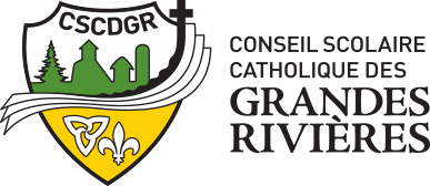 Conseil scolaire catholique de district des Grandes Rivieres logo