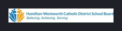 Hamilton-Wentworth Catholic District School Board logo