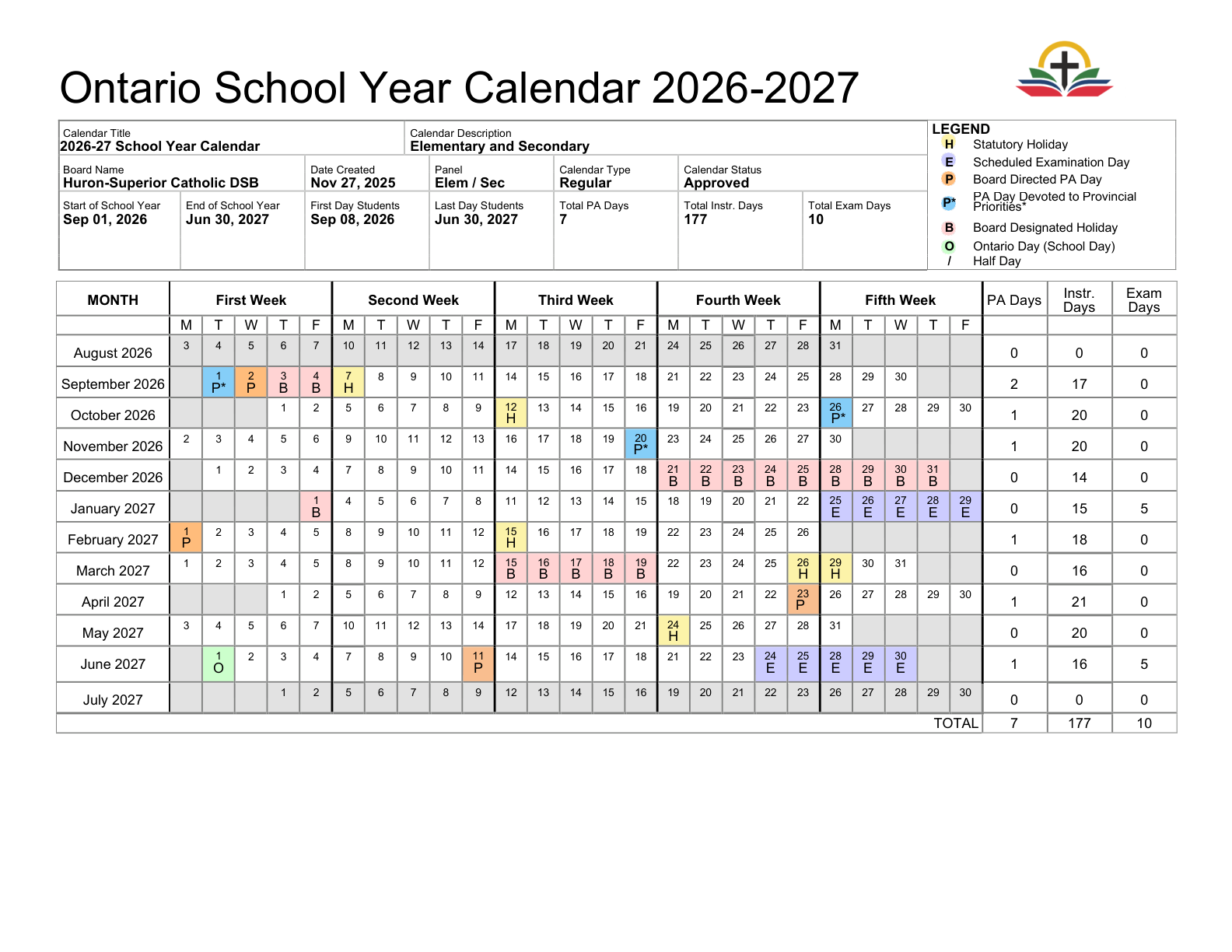 Huron Superior CDSB