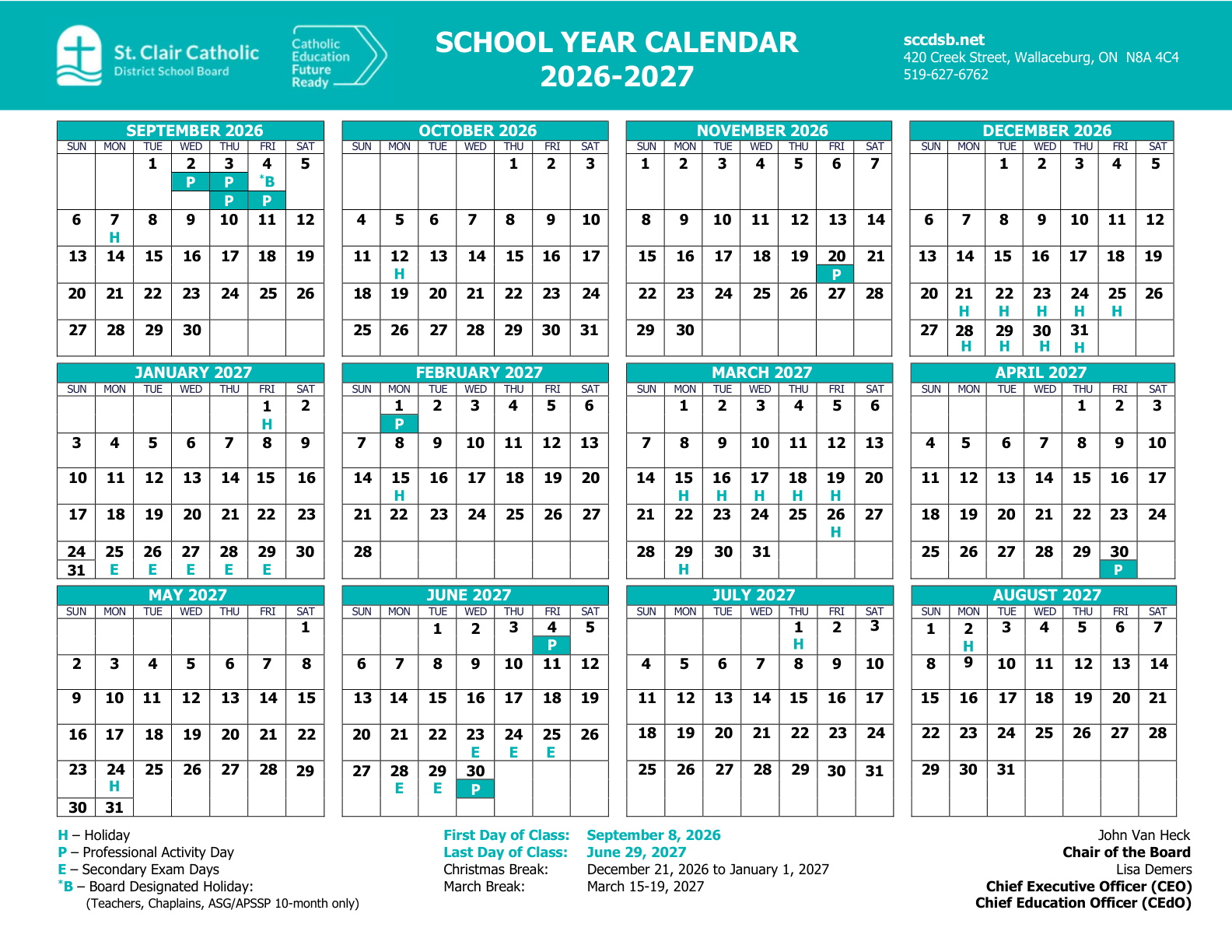 2026 2027 sccdsb school year calendar final v2