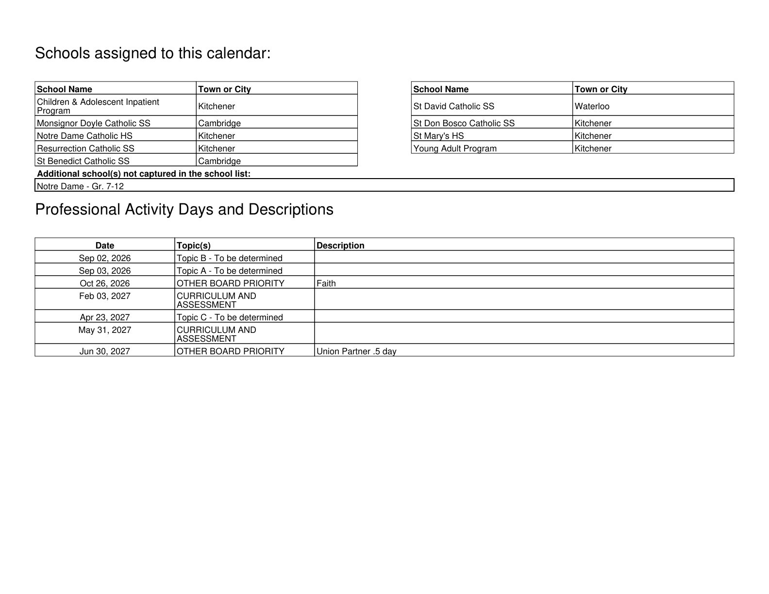 Waterloo CDSB - page 2