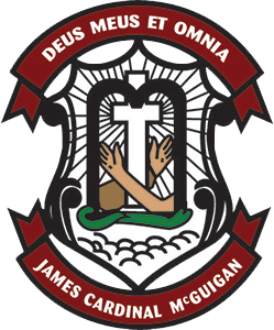 James Cardinal McGuigan Catholic High School logo