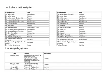 Conseil scolaire catholique de district des Grandes Rivieres - Page 2