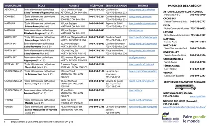 Conseil scolaire catholique Franco-Nord - Page 2