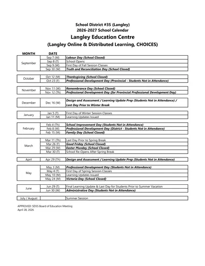 Langley School District