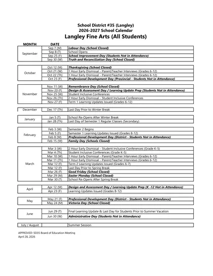 Langley School District