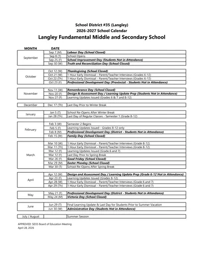 Langley School District