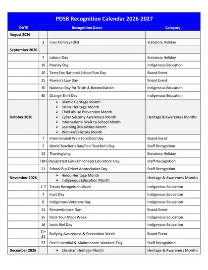 Peel District School Board - Page 1