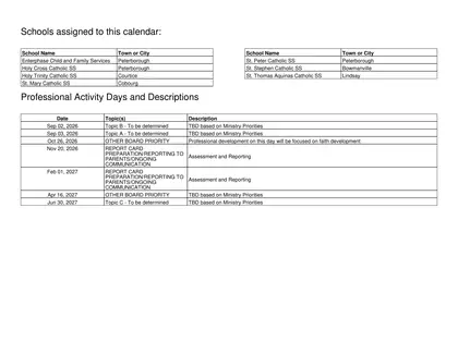 Peterborough Victoria Northumberland and Clarington Catholic District School Board - Page 2
