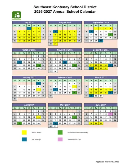Southeast Kootenay School District - Page 1