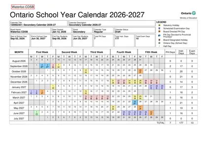 Waterloo Catholic District School Board - Page 1