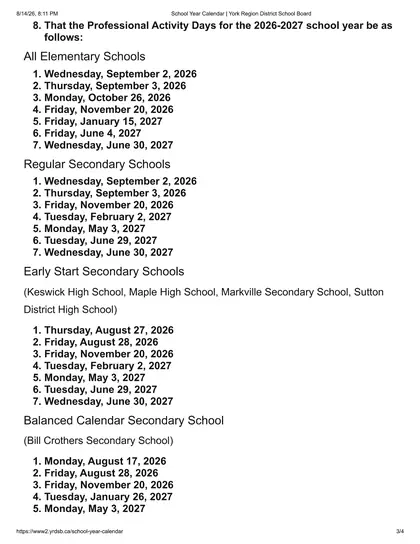 York Region District School Board - Page 3
